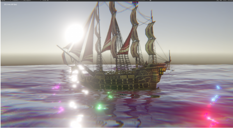 【Unity水模拟-URP】URPOcean - 盘古CG网-盘古CG网