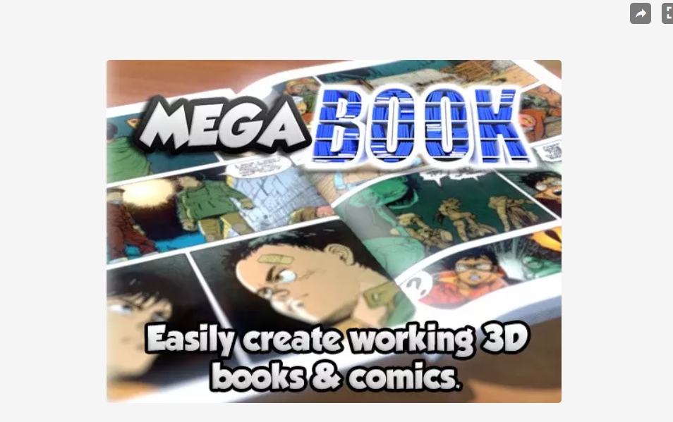图片[2]-【Unity3d】MegaBook 1-翻书效果 - 盘古CG网-盘古CG网
