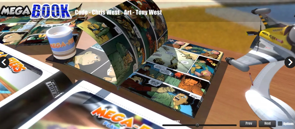 图片[3]-【Unity3d】MegaBook 1-翻书效果 - 盘古CG网-盘古CG网