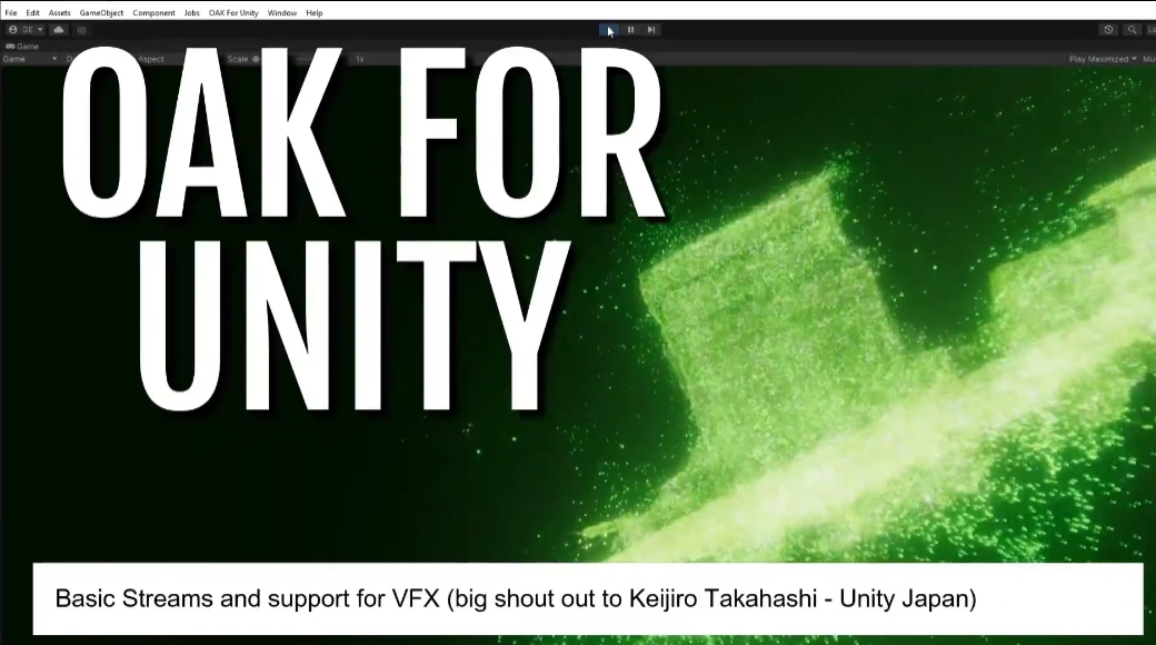 Unity点云效果VFX特效-OAK FOR UNITY - 盘古CG网-盘古CG网
