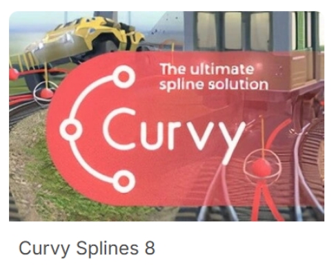 Curvy Splines v6.0.1 - 盘古CG网-盘古CG网