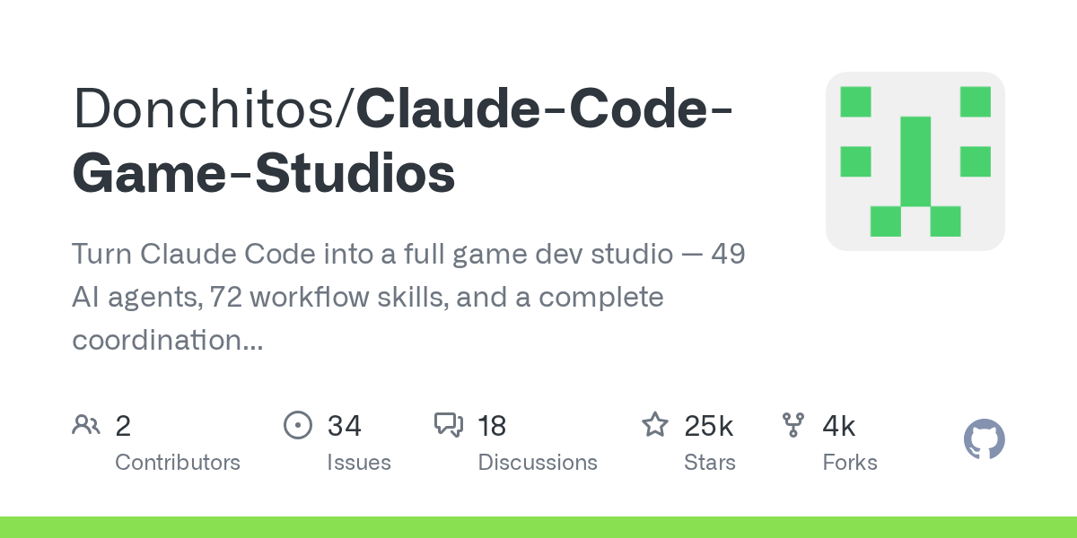Claude-Code-Game-Studios | Unity 编辑器插件与实用工具-盘古CG网