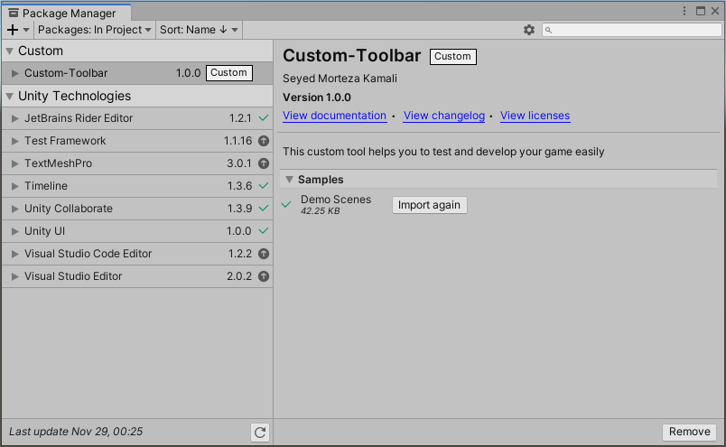 Unity 编辑器插件与实用工具