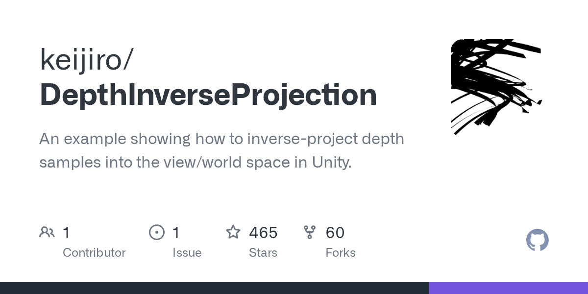 DepthInverseProjection | Unity 材质球 Shader - 盘古CG网-盘古CG网