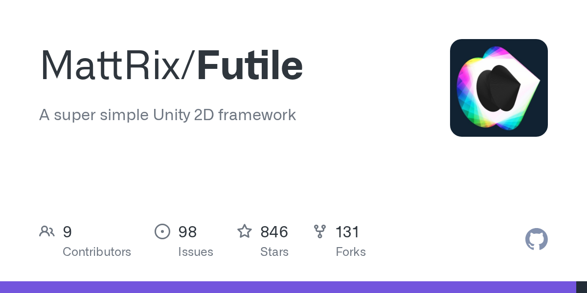 Futile | Unity 游戏/工具框架与示例工程-盘古CG网