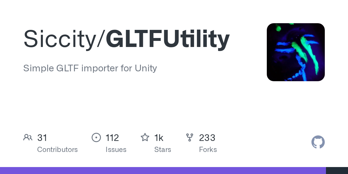 GLTFUtility | Unity 编辑器插件与实用工具-盘古CG网