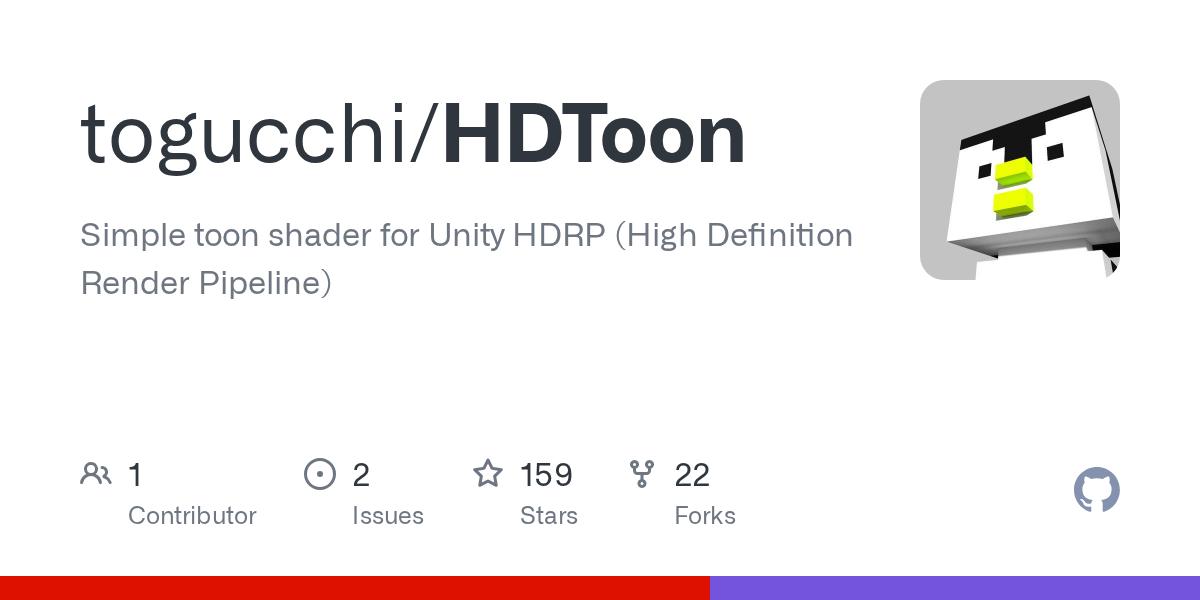 HDToon | 卡通 Toon 材质球 Shader-盘古CG网