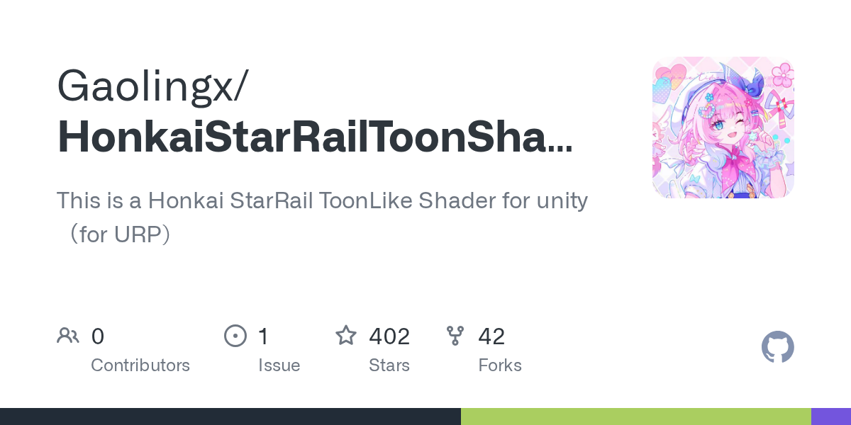 HonkaiStarRailToonShader | 卡通 Toon 材质球 Shader - 盘古CG网-盘古CG网