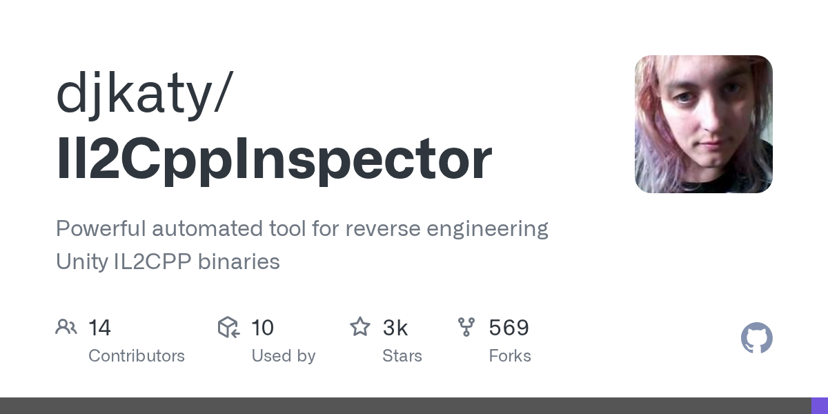 Il2CppInspector | Unity IL2CPP 反编译与分析工具-盘古CG网