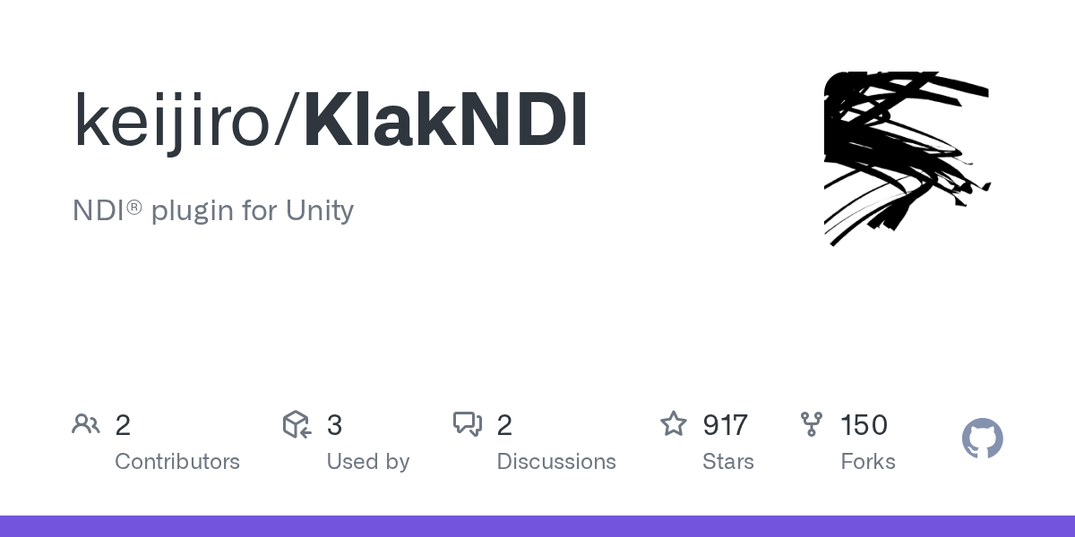 KlakNDI | Unity 编辑器插件与实用工具-盘古CG网