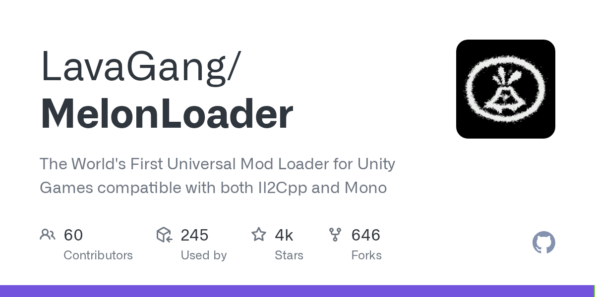 MelonLoader | Unity 模组加载与插件注入框架-盘古CG网