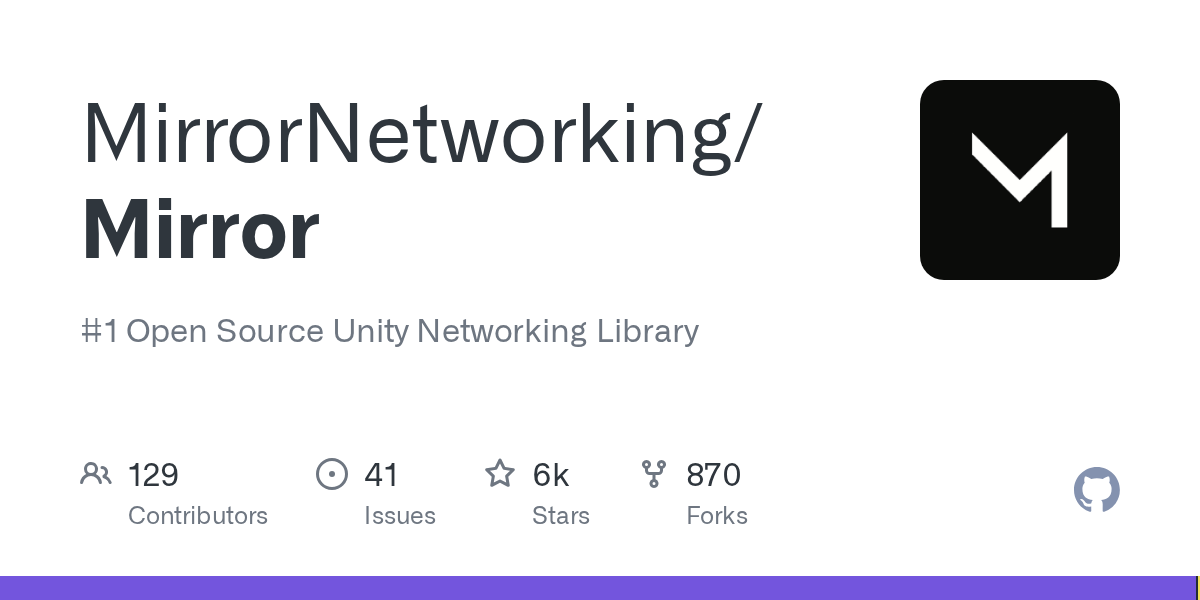Mirror | Unity 多人联机与网络同步方案-盘古CG网