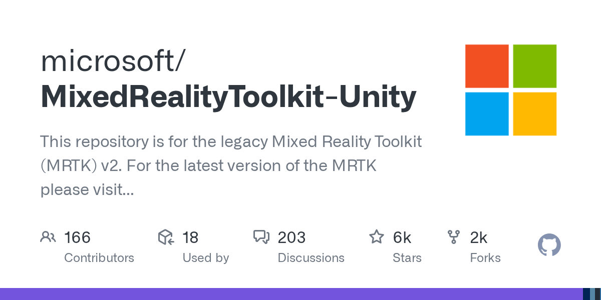 MixedRealityToolkit-Unity | Unity XR/VR 混合现实开发工具-盘古CG网