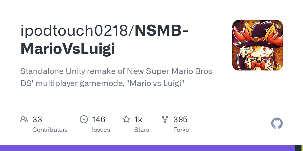 NSMB-MarioVsLuigi | Unity 多人联机与网络同步方案-盘古CG网