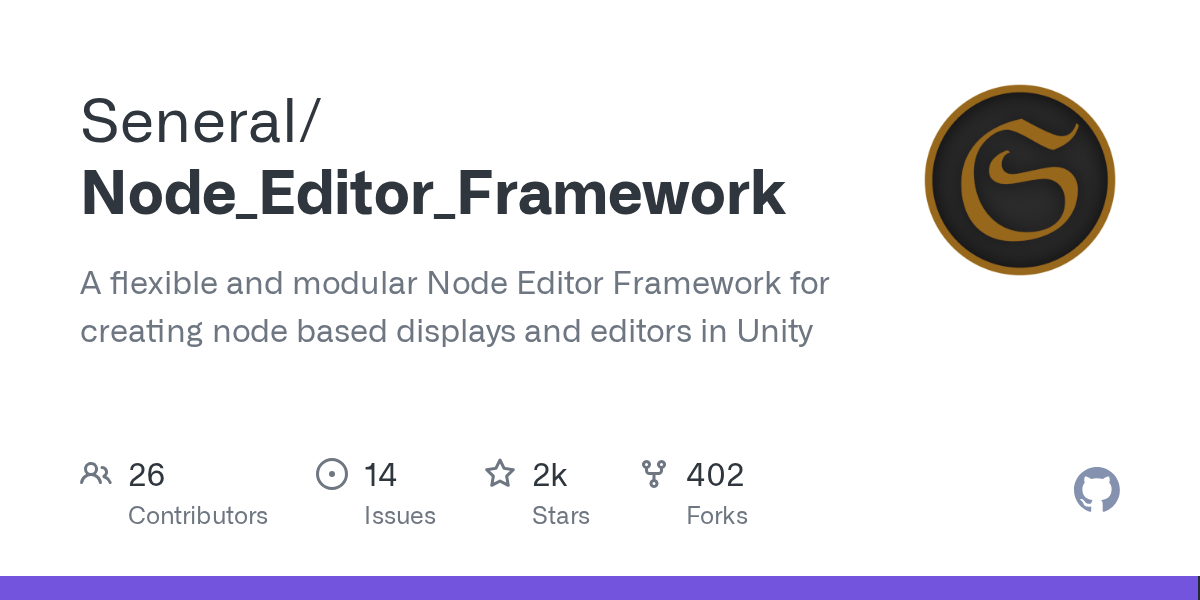 Node_Editor_Framework | Unity 游戏/工具框架与示例工程-盘古CG网