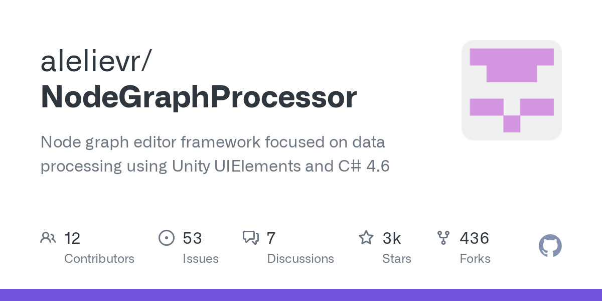 NodeGraphProcessor | Unity 游戏/工具框架与示例工程-盘古CG网