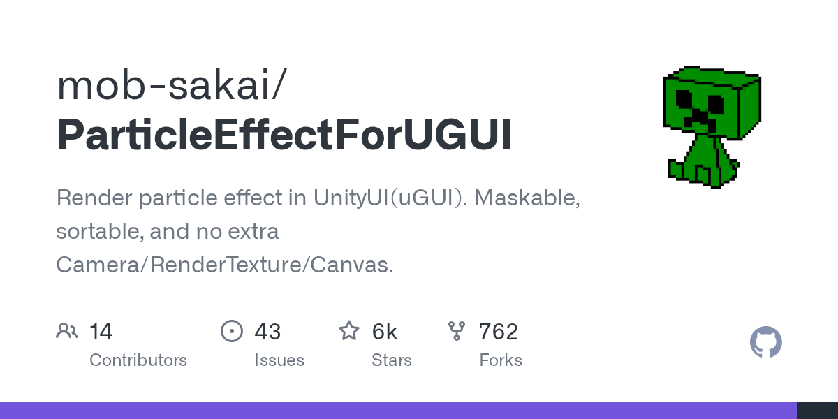 ParticleEffectForUGUI | uGUI 界面粒子特效渲染方案-盘古CG网