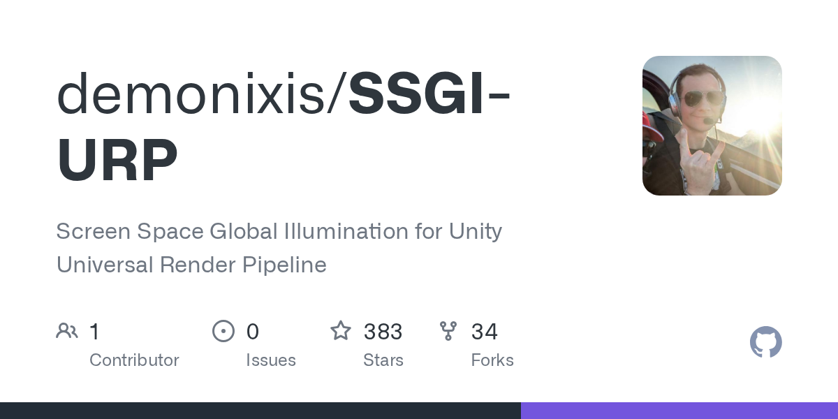 SSGI-URP | URP 管线材质球-盘古CG网