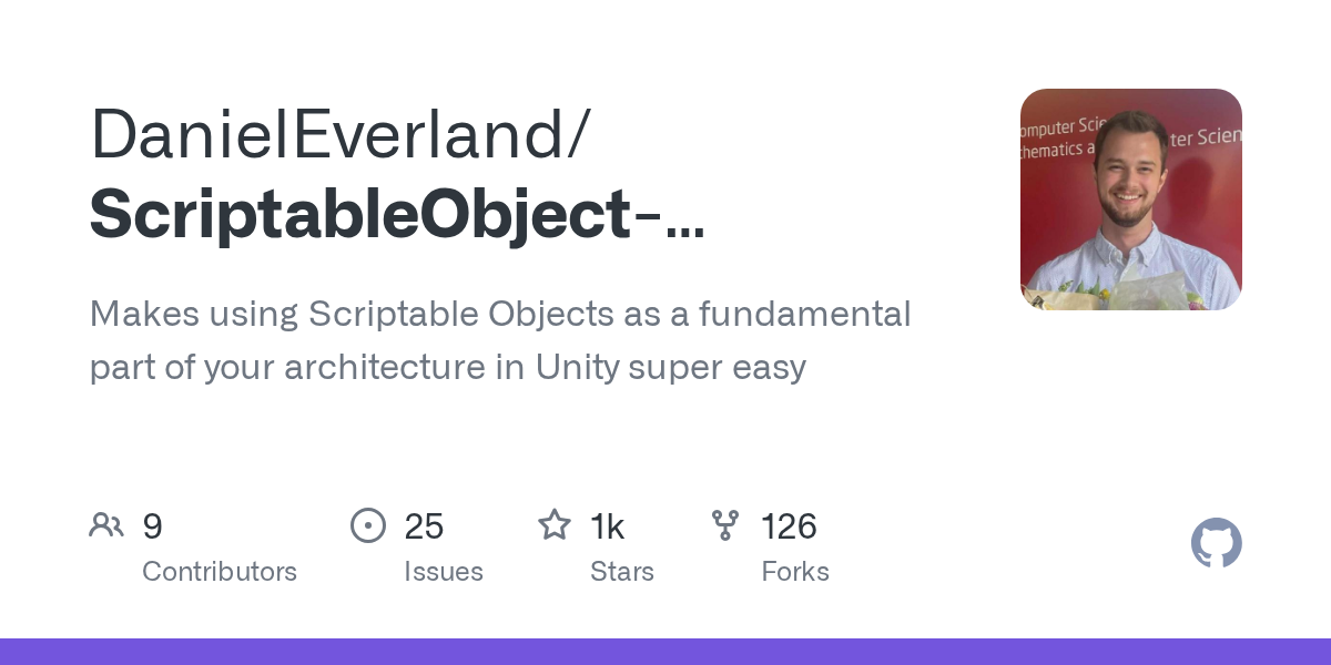 ScriptableObject-Architecture | Unity 游戏/工具框架与示例工程-盘古CG网