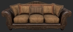 皮革沙发 Sheen Sofa · GLB 预览-盘古CG网