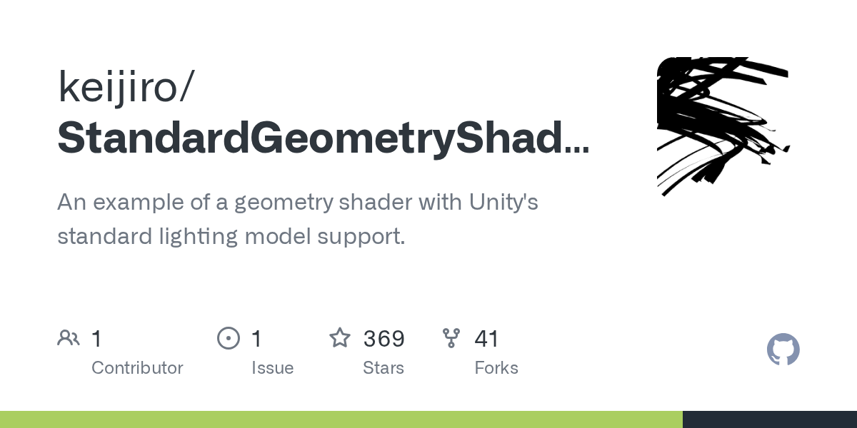 StandardGeometryShader | Unity 材质球 Shader-盘古CG网