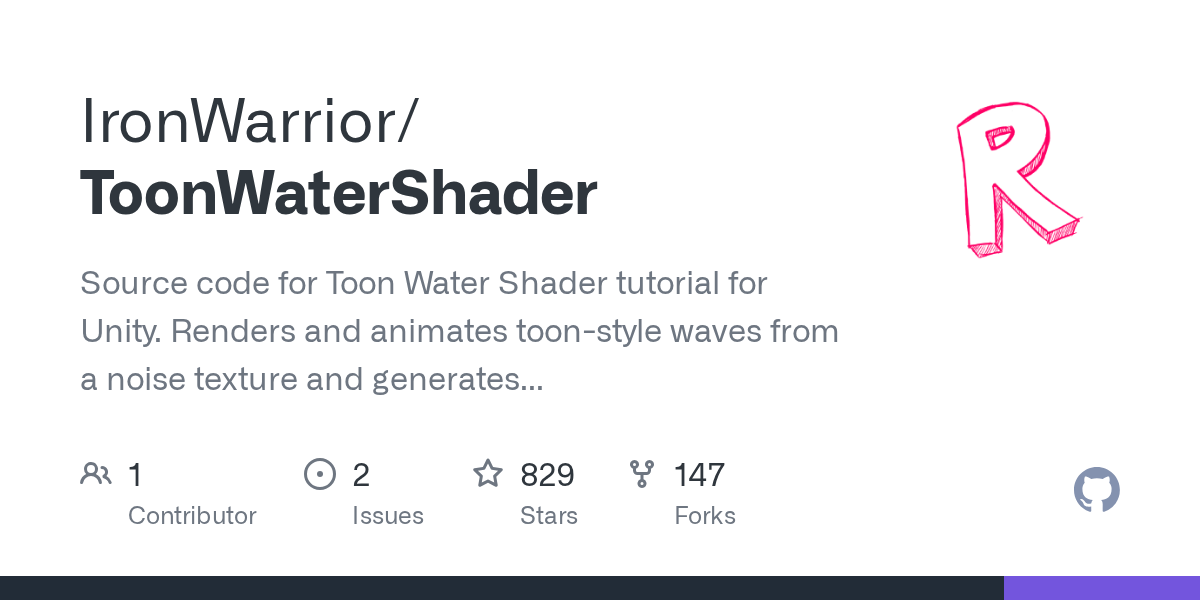ToonWaterShader | 卡通 Toon 材质球 Shader - 盘古CG网-盘古CG网