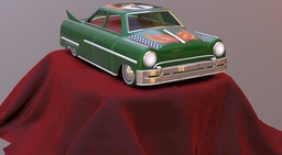 玩具车 Toy Car · GLB 预览-盘古CG网