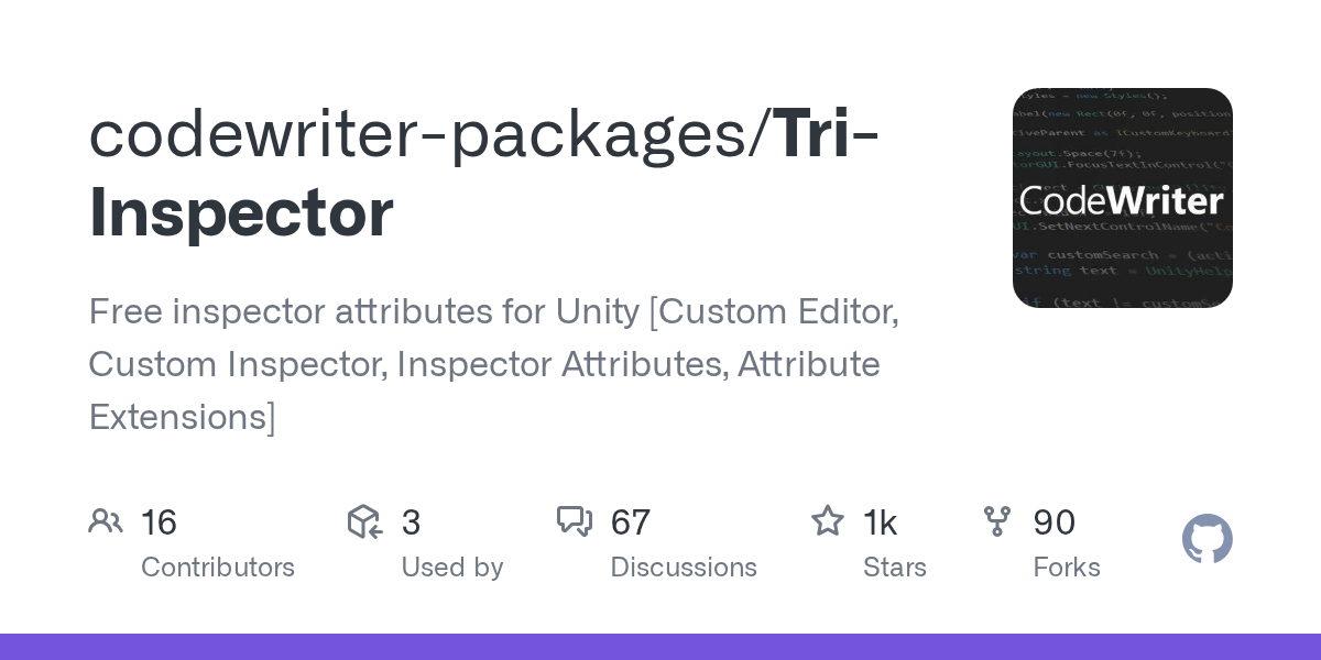 Tri-Inspector | Unity Editor 编辑器扩展工具-盘古CG网