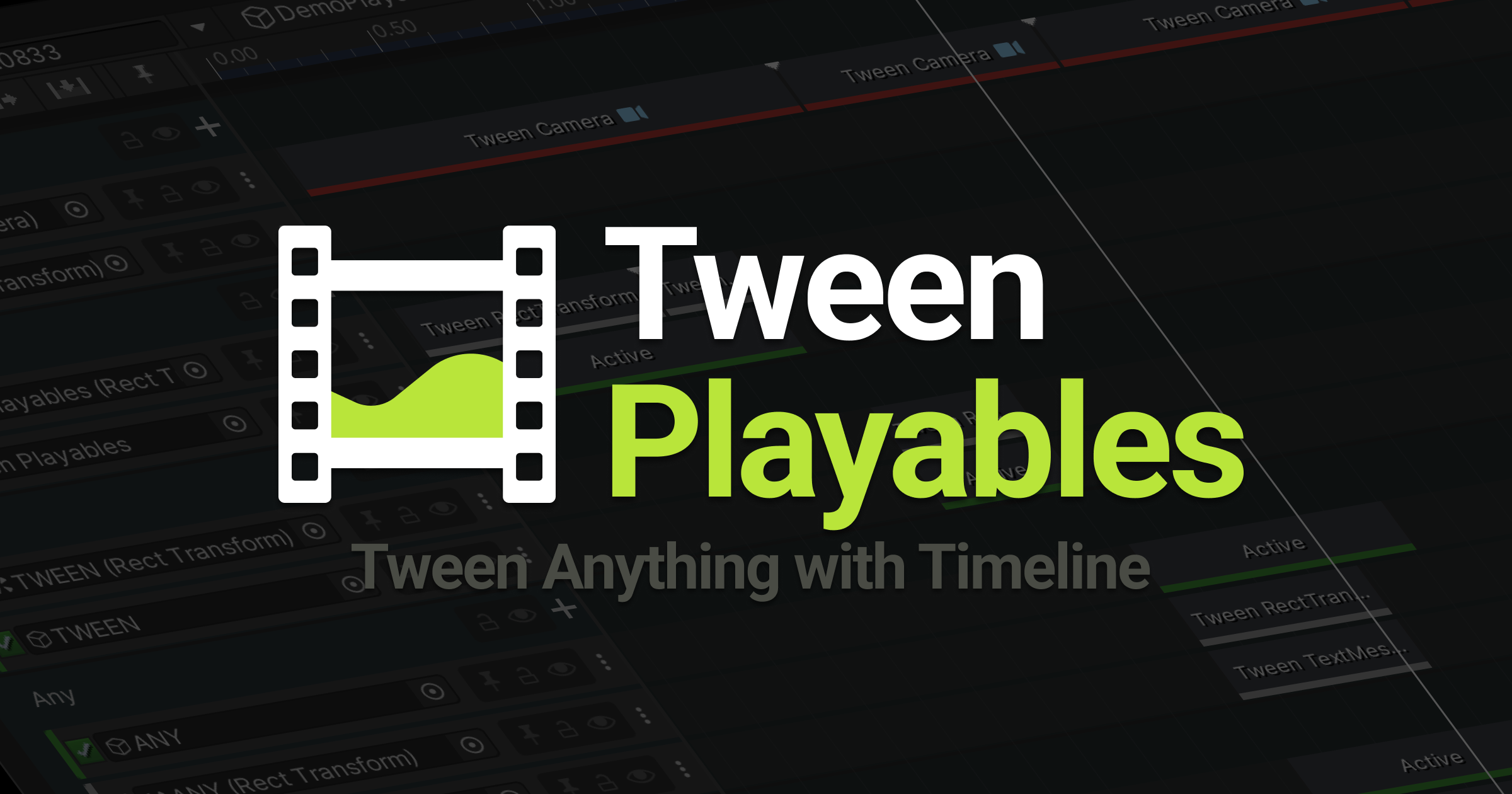 TweenPlayables | Unity 编辑器插件与实用工具-盘古CG网