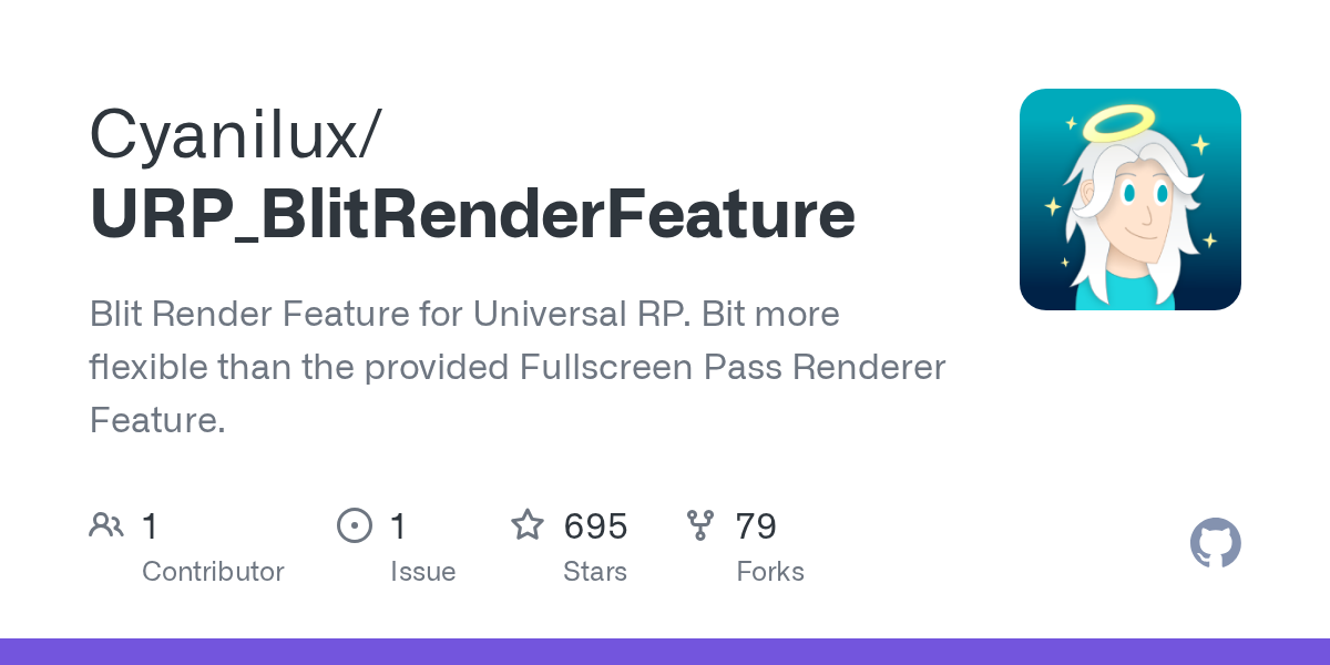 URP_BlitRenderFeature | Unity 编辑器插件与实用工具 - 盘古CG网-盘古CG网