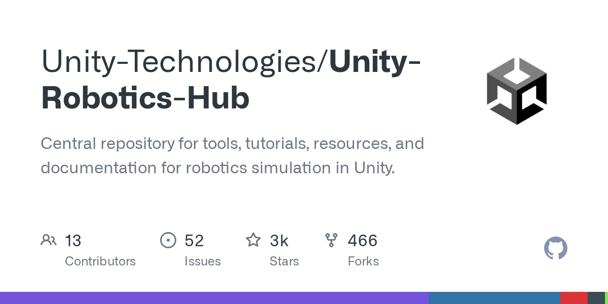 Unity-Robotics-Hub | Unity 编辑器插件与实用工具-盘古CG网