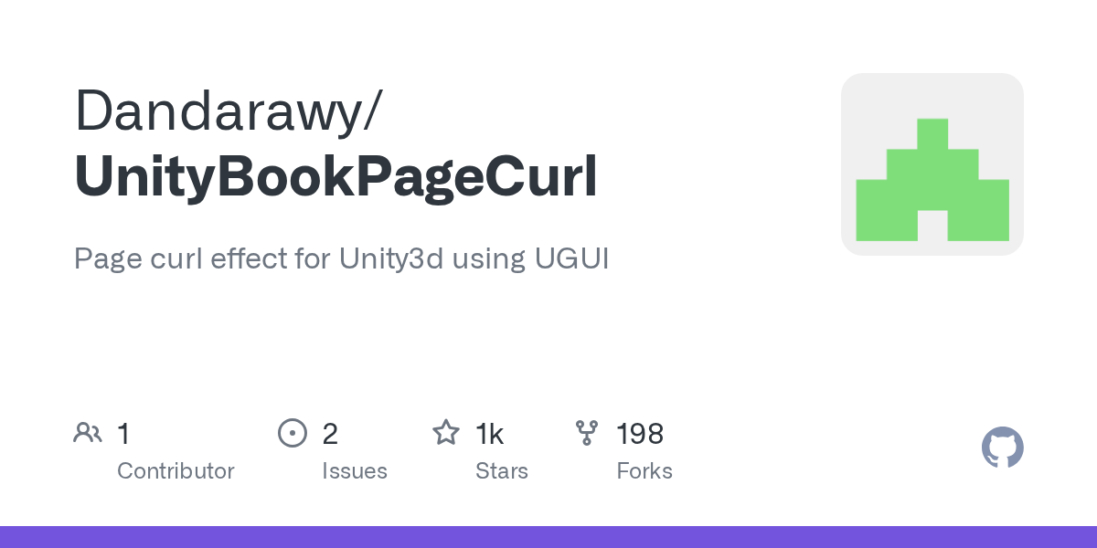 UnityBookPageCurl | uGUI/UI 视觉特效组件-盘古CG网