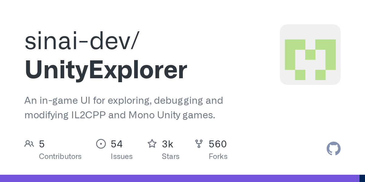 UnityExplorer | Unity UI 界面组件-盘古CG网