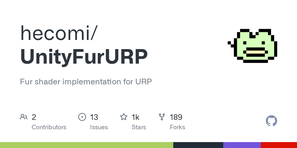 UnityFurURP | Unity Shader 材质实现-盘古CG网