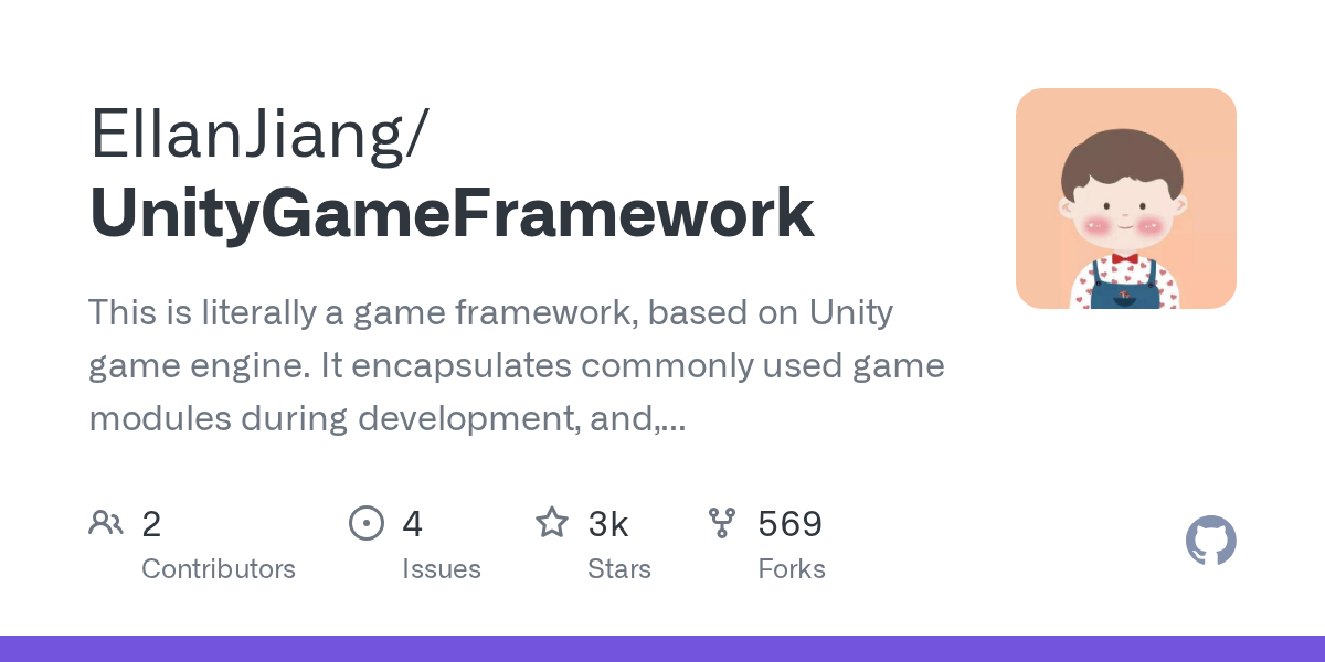 UnityGameFramework | Unity 游戏/工具框架与示例工程-盘古CG网