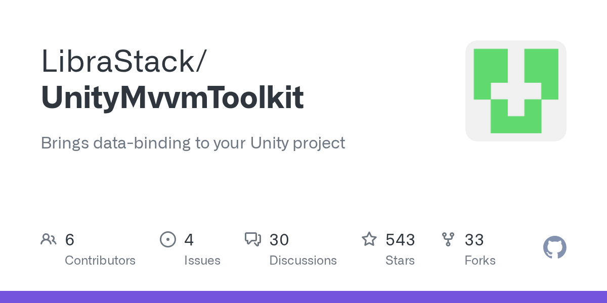 UnityMvvmToolkit | Unity UI 界面组件-盘古CG网