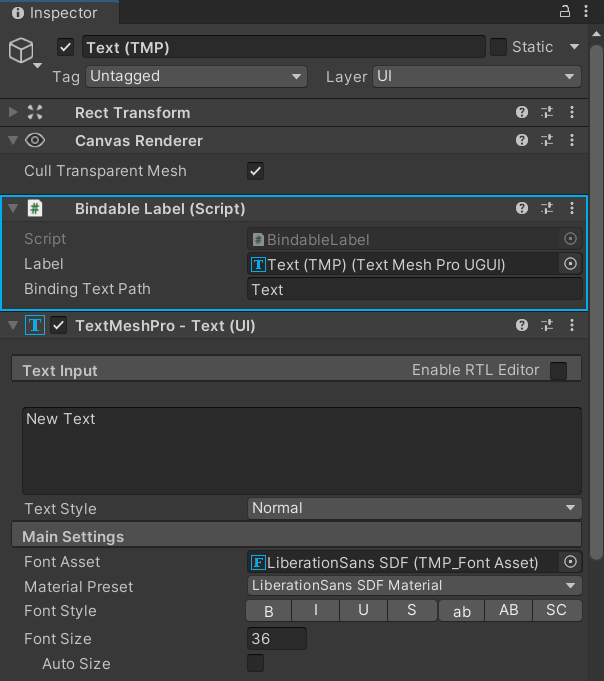 Unity UI 界面组件