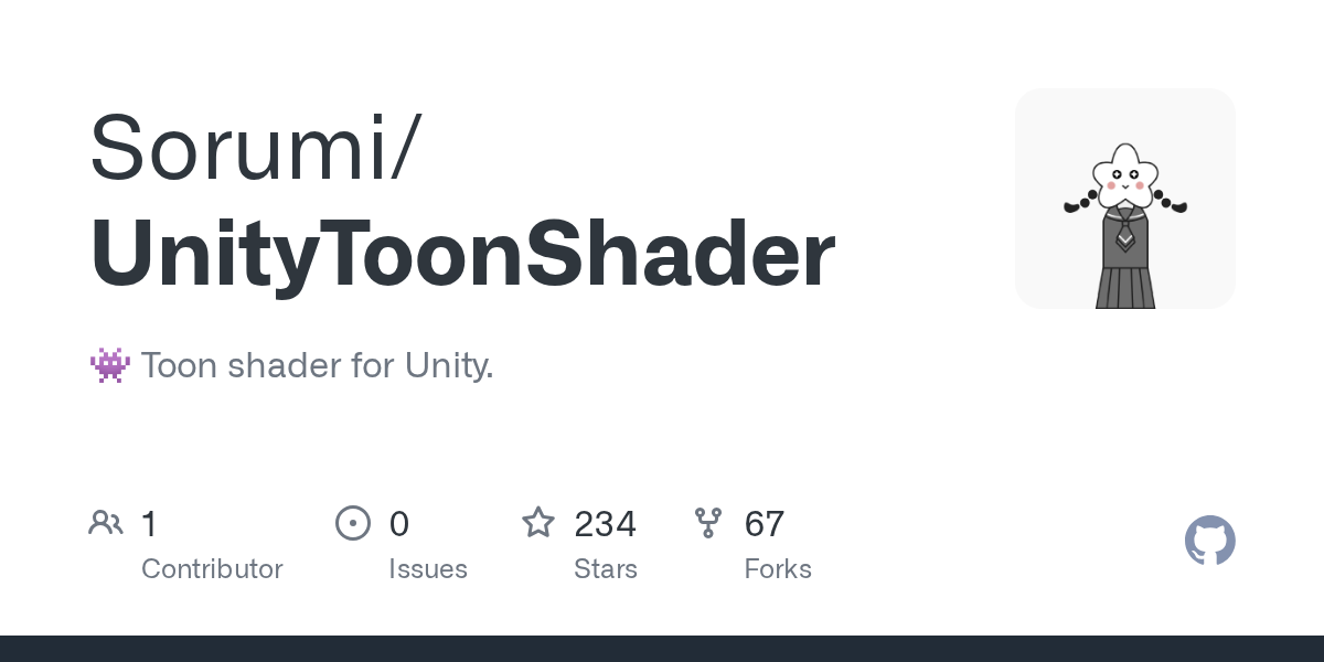 UnityToonShader | 卡通 Toon 材质球 Shader-盘古CG网
