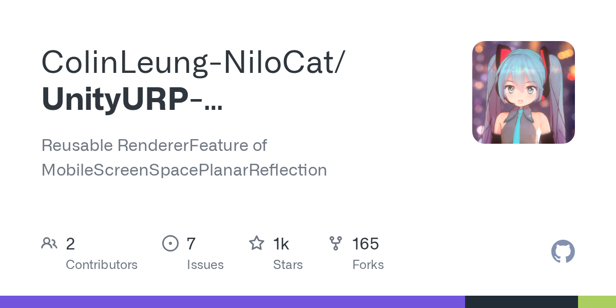 UnityURP-MobileScreenSpacePlanarReflection | Unity Shad…-盘古CG网