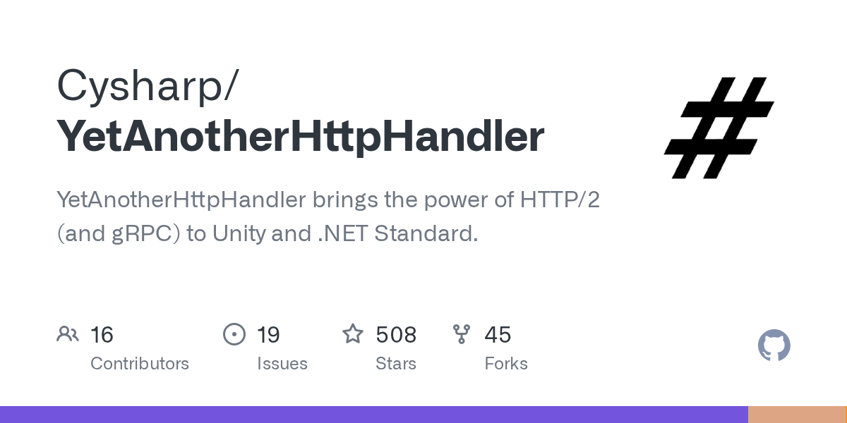 YetAnotherHttpHandler | Unity 编辑器插件与实用工具-盘古CG网