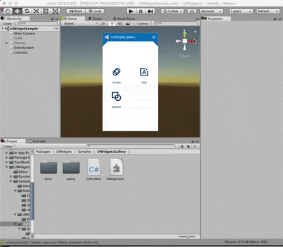 com.unity.uiwidgets | Unity UI 界面组件-盘古CG网