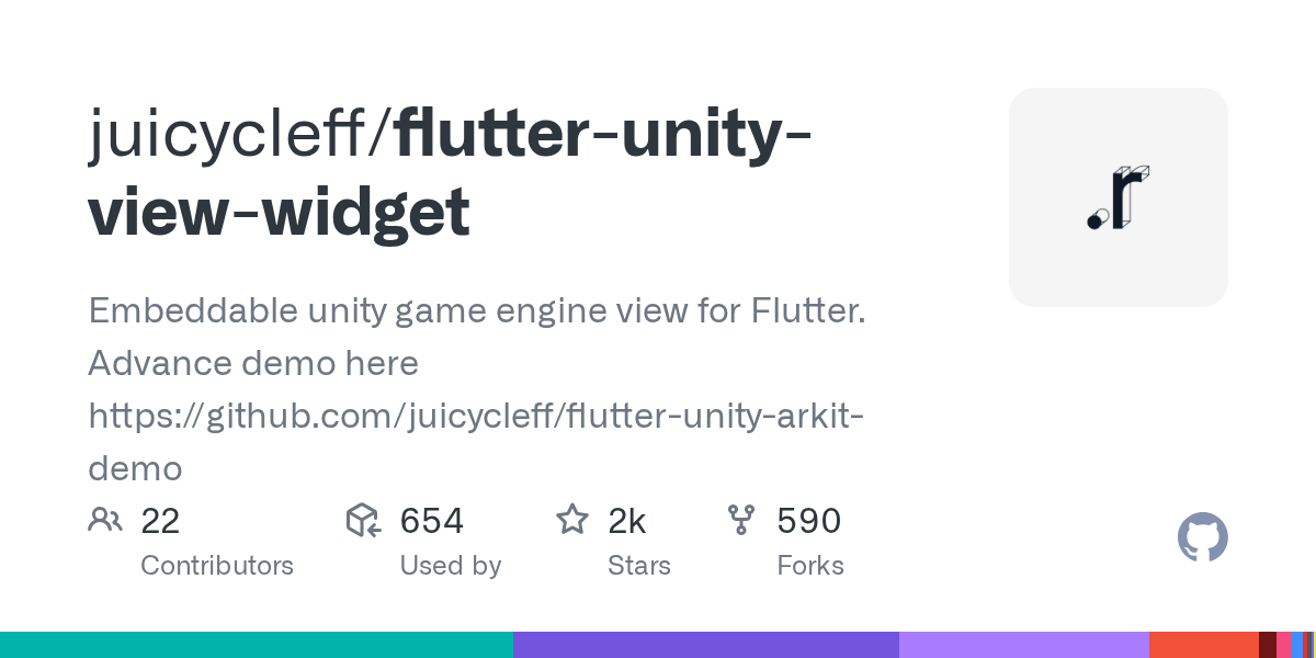 flutter-unity-view-widget | Unity AR 增强现实方案-盘古CG网