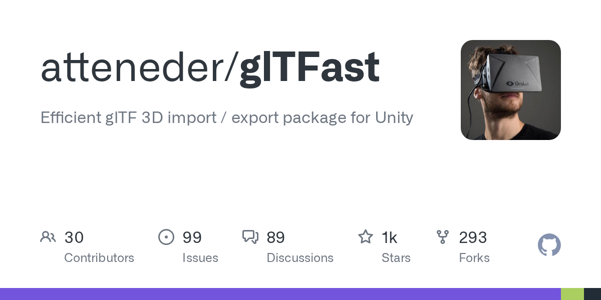 glTFast | Unity WebGL 相关工具-盘古CG网