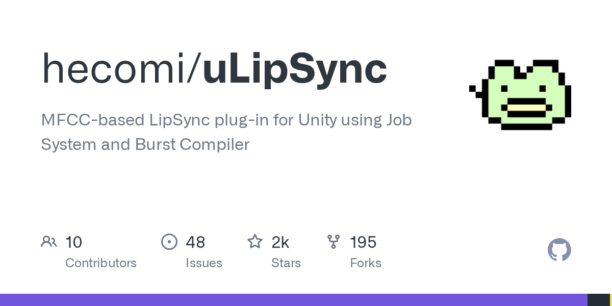 uLipSync | Unity 语音驱动口型动画 LipSync-盘古CG网