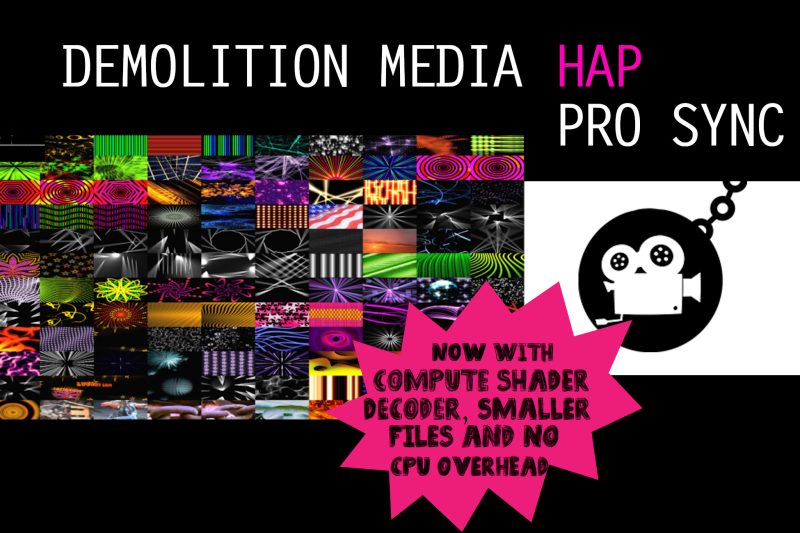 Demolition Media Hap Pro Sync WindowsunityGPU视频播放插件_盘古CG.com - 盘古CG网-盘古CG网