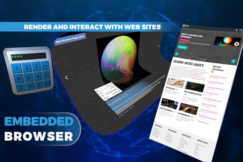 Embedded Browser 3.1.0unity内嵌浏览器插件_盘古CG.com-盘古CG网