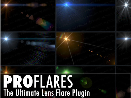 Unity3D特效插件 多彩光晕特效包 ProFlares 1.04_盘古CG.com-盘古CG网